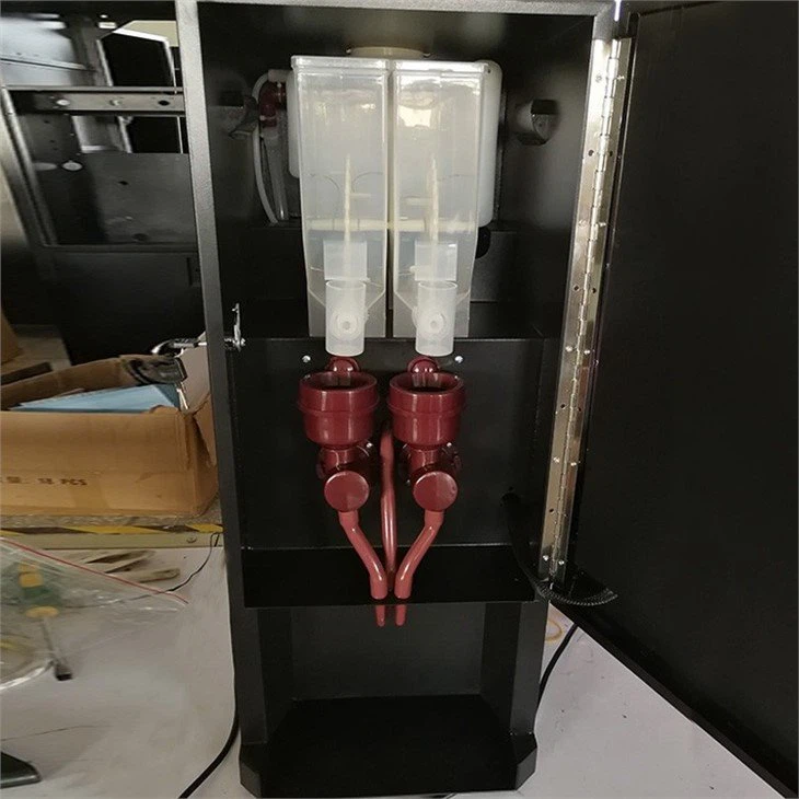 coffee vending machine inside